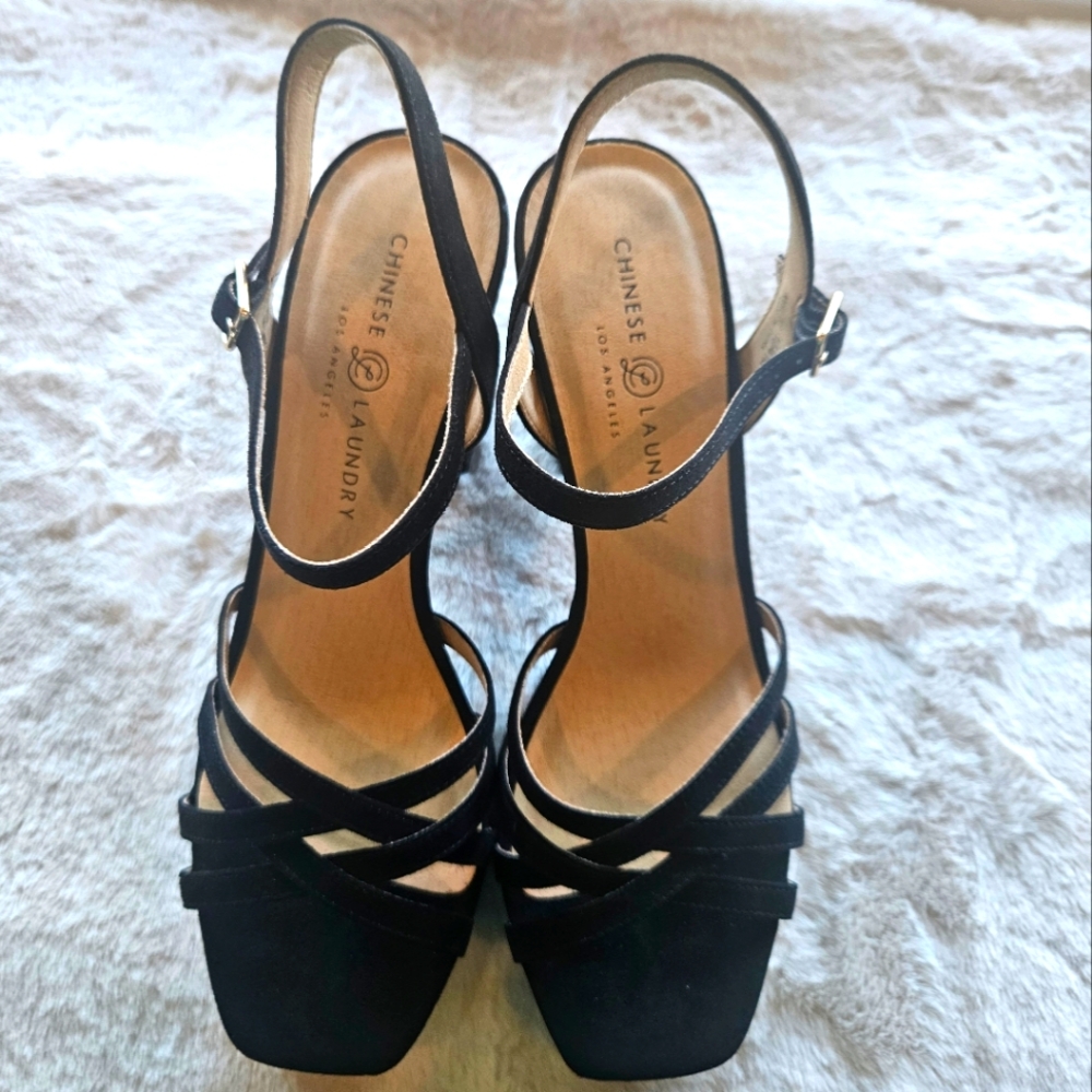 NEW Chinese Laundry Black Heels - Slight Size Difference (9.5 & 10)